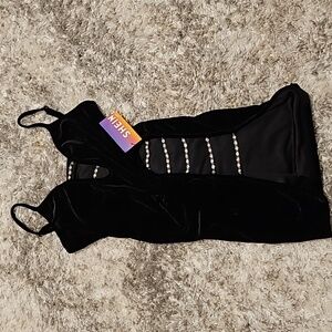 Shein SXY velvet mini dress